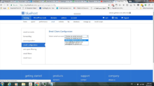 Bluehost email configuration